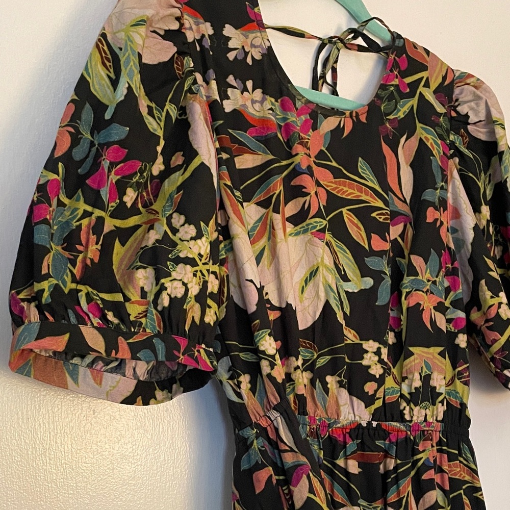 SUMMER CLOSE OUT SALE! Vibrant Anthropologie Floral Maxi Dress - Picture 4 of 4